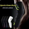 Противоударный спортивный наколенник EVA для ног, компрессионные рукава для защиты от столкновений, для молодежи, взрослых, футбола, баскетбола, волейбола, бега
