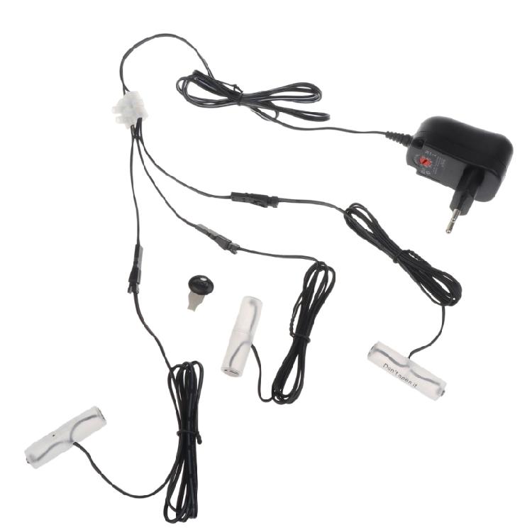3in1 3V-12V Power Supply LR6 AA Battery Eliminator for Remote Controls LED Lamps Toy Replace 2-8pcs AA 1.5V Battery