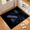 Коврик для двери Dallas Cowboys для гостиной или спальни Защитный коврик под стул Офисное украшение Рождественский подарок Подарок на день рождения