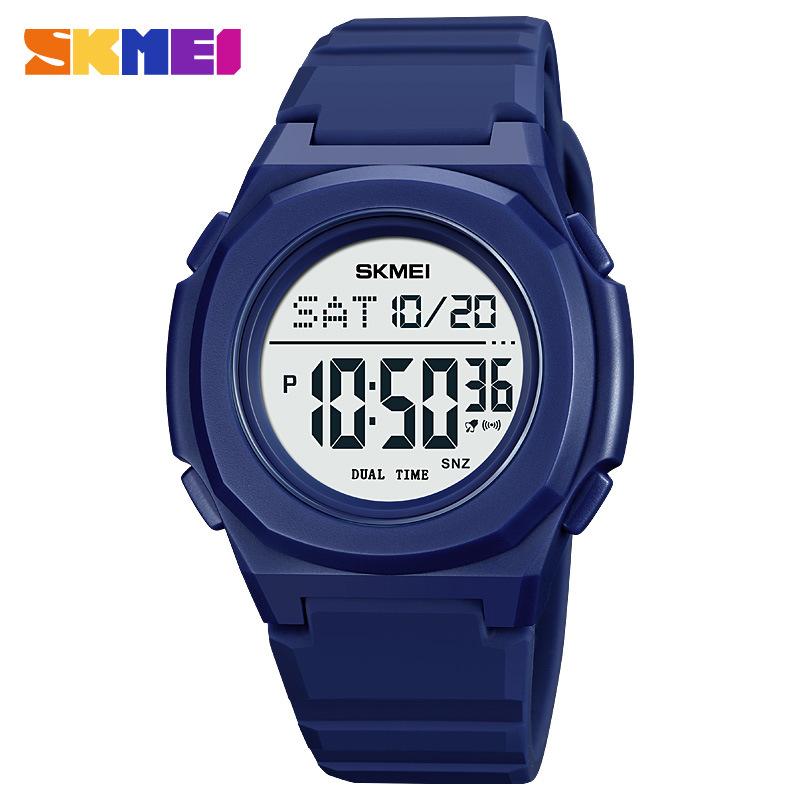 Moment beauty Skmei спортивные студенческие электронные часы для мужчин, популярные многофункциональные универсальные повседневные мужские часы