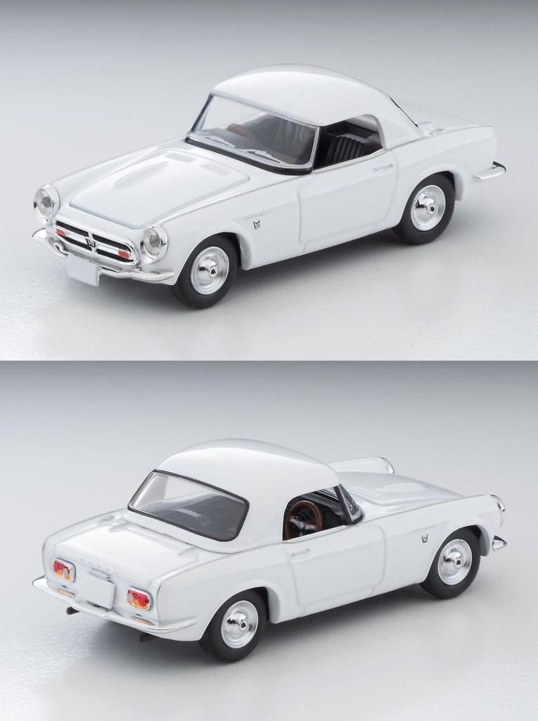 Tomytec Tomica Limited Vintage LV-200c Honda S800 Closed Top (White) Complete Model 335245