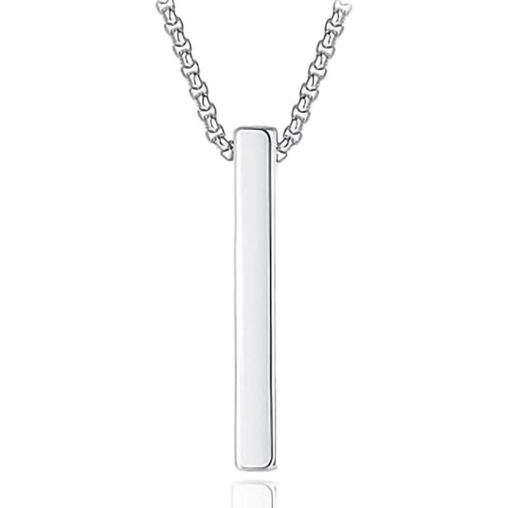 Европейско-американский стиль Титановая сталь Крест Ожерелье - Модный мужской хип-хоп кулон аксессуар