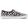Vans Обои Аутентичный Принт Клетки Собаки Низкие Кеды из Холста Унисекс Кроссовки Черно-Белые VN0A5KS9BP6