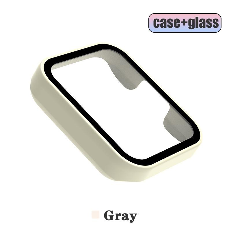 9D Glass Case +Strap For Redmi Watch 2 Lite PC Hard Cover Screen Protector Watchband Bracelet for Redmi Watch2 Lite Accessories