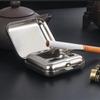Mini  Ashtray for Car and Travel - Pocket Size Leak-Proof Ashtray, Portable Outdoor Cigarette Case Accessory Smoking Accessories