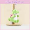 Cute Fruit Dinosaur Plush Backpack Pendant Soft Keychain Toy Collectible Doll