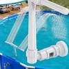 Swimming Pool Fountain Easy Installation T-Shaped Dual Spray Waterfall 360° Rotation Soothing Pool Fountain for Water Circulation Cooling Relaxation