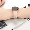 Кожаный ремешок для Samsung Active 2 44мм 40мм SM-R820 R830 Galaxy Watch 46мм 42мм Active2 Gear S3 Браслет Ремешок для часов
