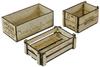 Cobaanii Mokei Kobo 1/12 Scale Wooden Box 3-Item Wooden Assembly Kit WF-001