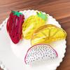 Creative Fruit Shape Hair Claw Clips Beautiful Acrylic Cartoon Fruits Hair Clips Woman Hair Accessories