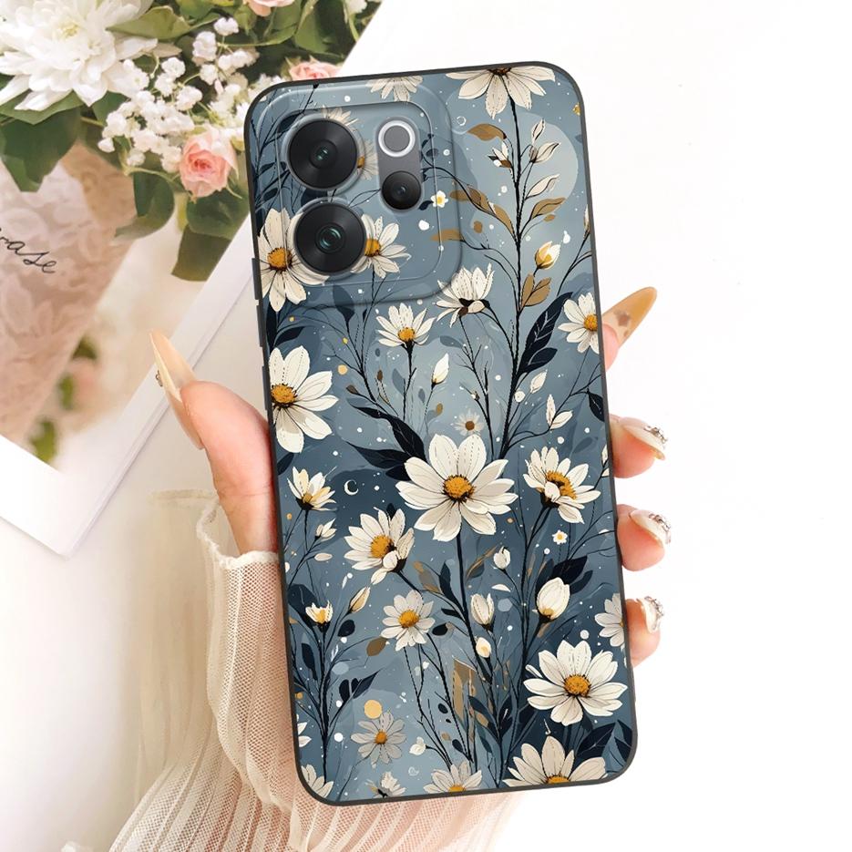 Чехол для Vivo V70 V2538 Милый Кот Панда Расписной Чехол Мягкий ТПУ Чехол для Телефона Для Vivo V70 Elite V2548 Vivo V70 FE V70FE V2550 Fundas