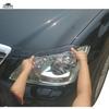 Carbon Fiber headlight Cover Eyelids Eyebrows For Toyota Crown 12th 2004 - 2008 CROWN Royal Saloon front decorative sticker 2pcs