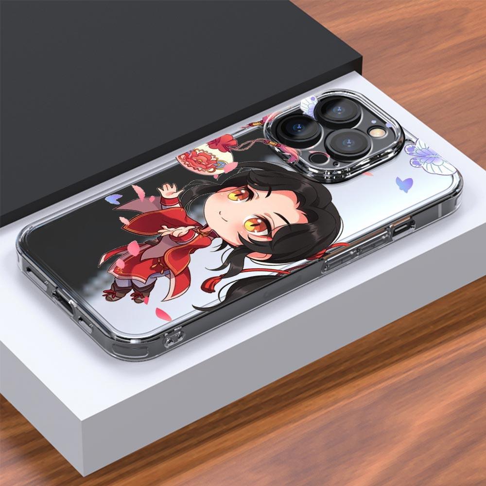 Heaven Official's Blessing For iPhone 15 14 13 11 12 Pro Max X XR XS Phone Case For iPhone 15 14 7 8 Plus SE Clear Soft Cover