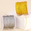 3/6/9/12/15 Strands Gold Silver Macrame Cord Rope String For Sewing DIY Macrame Rope String For Sewing And Crafts Thread Twine