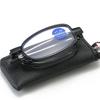 Portable Folding Reading Glasses with Storage Bag, Anti-Blue Light, Anti-Radiation Glasses, Presbyopic Glasses for Women Men