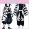 Demon Slayer Kimetsu No Yaiba Cosplay Iguro Obanai Halloween Adult Costume Suit