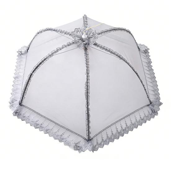 Складная сетчатая крышка для еды, многоразовая, отпугивающая насекомых, защита для еды на открытом воздухе