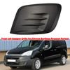 Car Front Lower Bumper Fog Light Cover Grilles For Citroen Berlingo Peugeot Partner 2015 2016-2019 Auto Side Grills Accessories