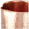 Hammered Copper Jug with 2 Copper Glasses, 1350 Ml