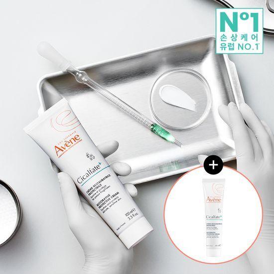 Восстановление повреждений/барьера Avene Cicalfate Plus SOS восстанавливающий крем 100 мл Специальное предложение (+40мл)