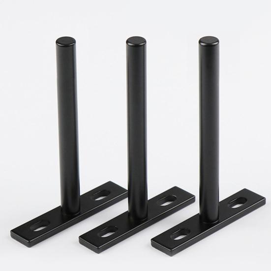 Сверхмощный кронштейн для экономии места, холоднокатаная сталь, Т-образная форма, твердая плавающая настенная опора для полки для дома