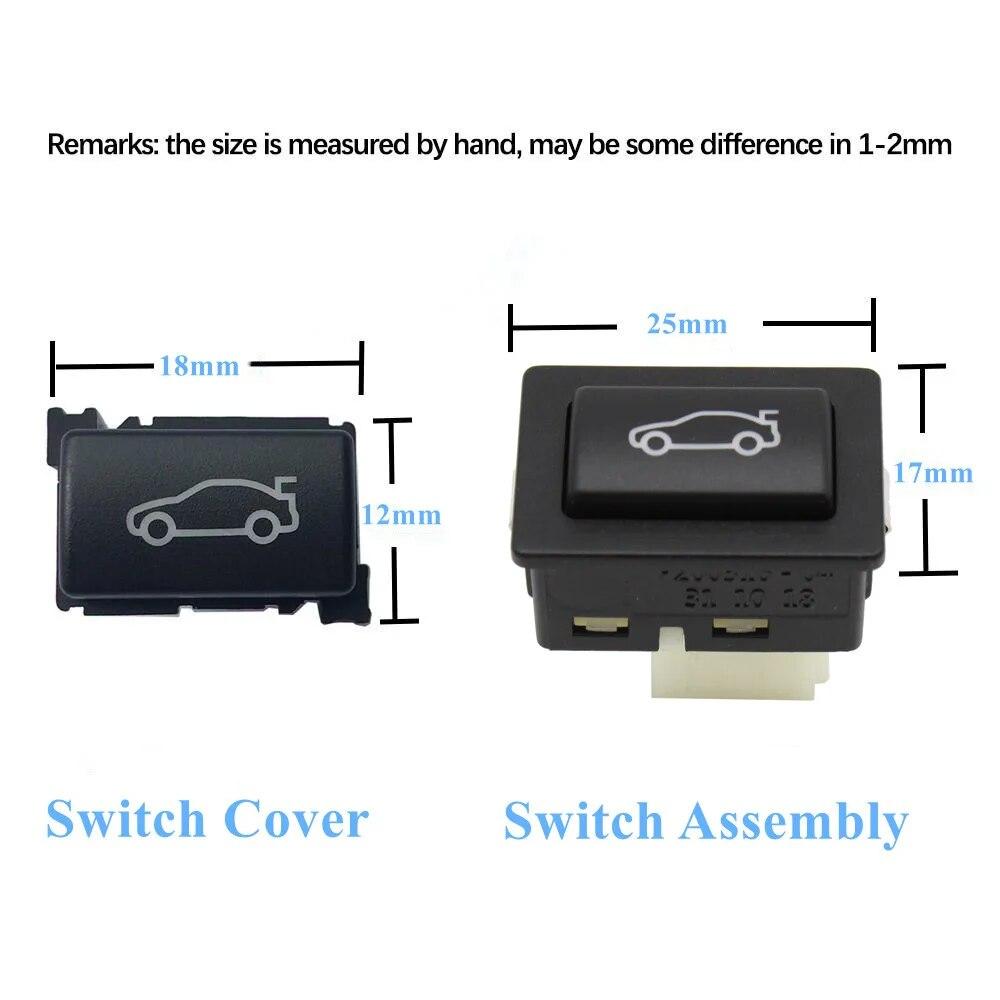 Крышка кнопки разблокировки задней двери автомобиля для BMW 1 2 3 4 5 6 7 X1 X3 Z4 E81 F22 E90 F30 F10 F11 F12 F01 F02 91319200316