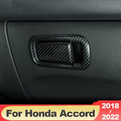 Для Honda Accord X 10th 2018 2022 гибридный ABS автомобиль второй пилот ящик для хранения перчаток ручка чаша крышка отделка аксессуары