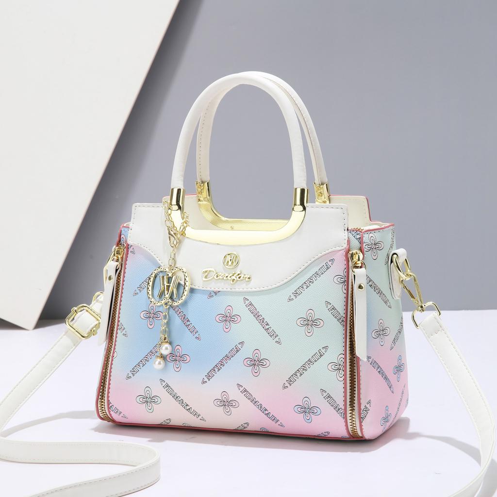 Сумка Женская 2025 Новая Модная Универсальная Женская Сумка Простая Большая Вместимость На Плечо Кроссбоди Сумка