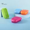 Щетка для ванны для домашних животных, успокаивающая массажная щетка для кошек, эффективная щетка для удаления шерсти собак, инструмент для ухода за животными, товары для домашних животных
