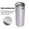 10L 304 Pressurized Growler Portable Beer Bottle Home Brewing Beer Making Tool Stainless Steel Mini Beer Keg Homebrew