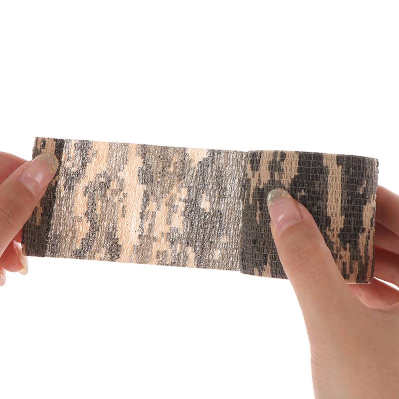 1шт открытый камуфляж пистолет охота водонепроницаемый кемпинг камуфляж стелс клейкая лента