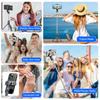 Штатив-селфипалка со съемным Bluetooth-пультом, 360° вращение, выдвижная штанга, опция заполняющего света, для iPhone Android телефона