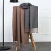 Womens Thick Cashmere Scarf Large Pashmina Shawls and Wraps Light Blanket Scarf for Evening Dress Warm Daily Travel Office