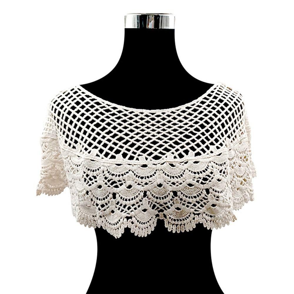 Lace Hollow Sunscreen Shawl Embroidered Bandana Foulard Sunscreen Shawl Wrap Female Women