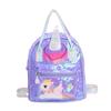 Colorful Unicorn Pattern With Sequins Children Backpack For Kindergarten