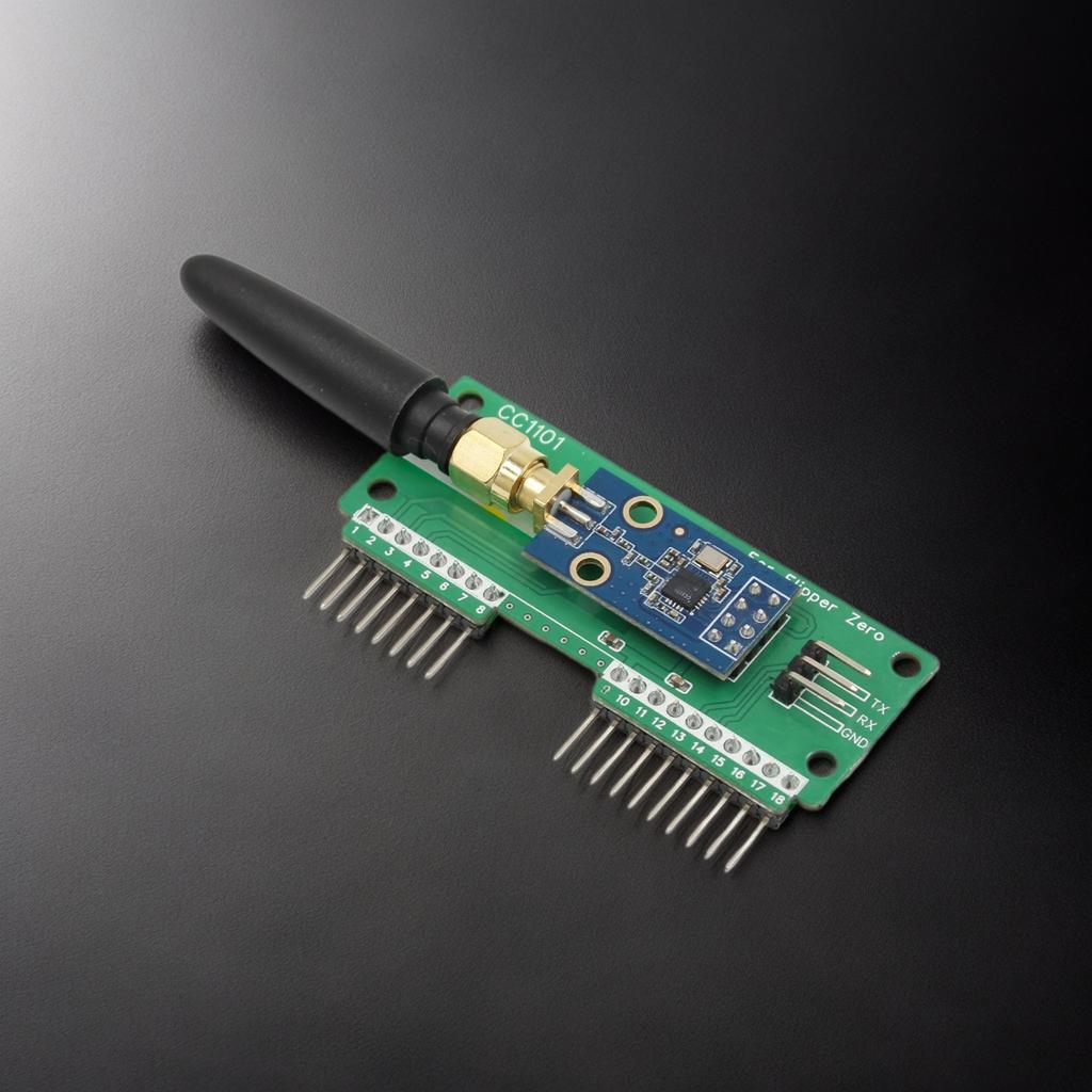 Для Flipper Zero WiFi CC1101 433МГц GPIO CC1101 Модуль мыши SubGhz GPIO 433МГц Модуль антенны Расширяющий инструмент Flipper Zero
