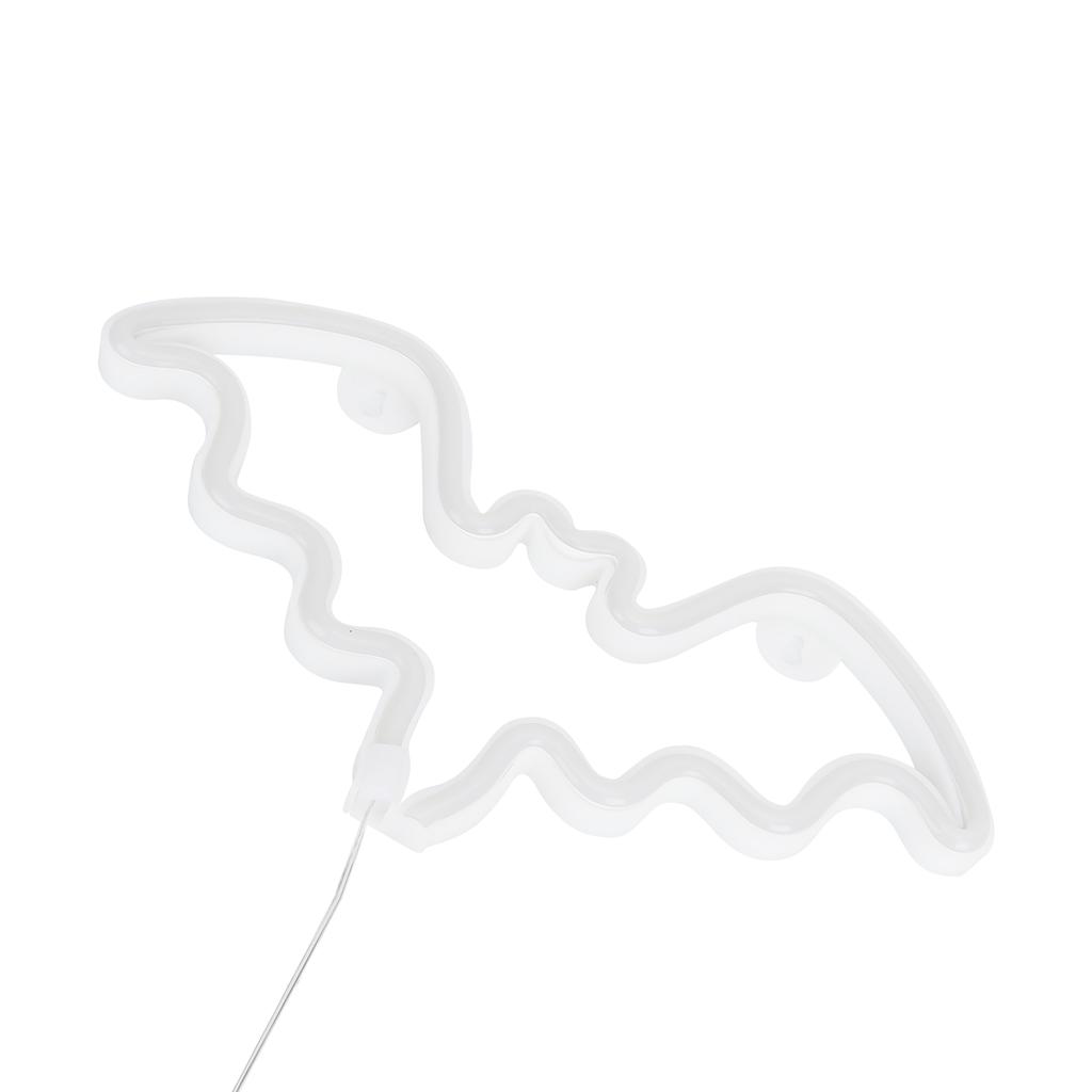 LED Neon Light Innovative Bat Shape Neon Sign Lamp for Holiday Christmas Party Decorations