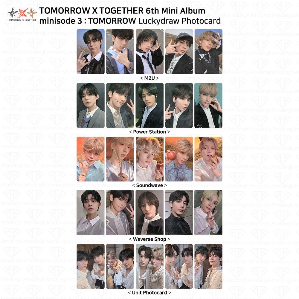 TXT Завтра X Вместе, мини-эпизод 3: Фотокарточка с розыгрышем удачи ЗАВТРА KPOP