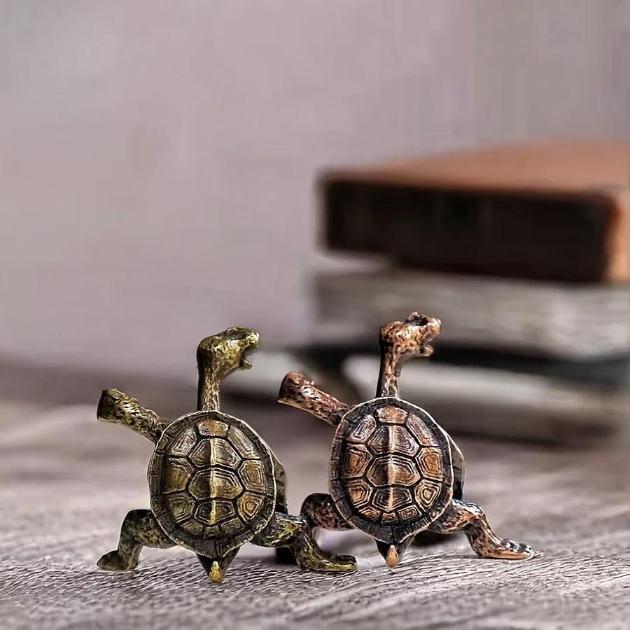 Turtle Shaped Incense Stick Holder - Interesting Desk Accessory for Study TV Cabinet Office - Relaxation And Indoor Decorations