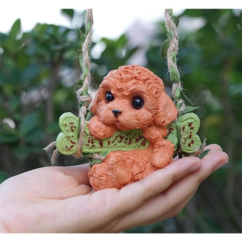 Креативные милые кролики в виде акваскейпа из смолы для поделок