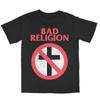 Bad Religion Графическая Хлопковая Мужская Женская Летняя Футболка с Коротким Рукавом Унисекс Модный Бренд Роскошный Топ Повседневная Винтажная Ретро Ежедневная Футболка