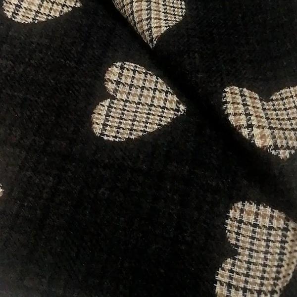 Винтажные осенне-зимние двусторонние шарфы с узором «любовь» в сетку, кашемировые женские универсальные шали, теплые шарфы