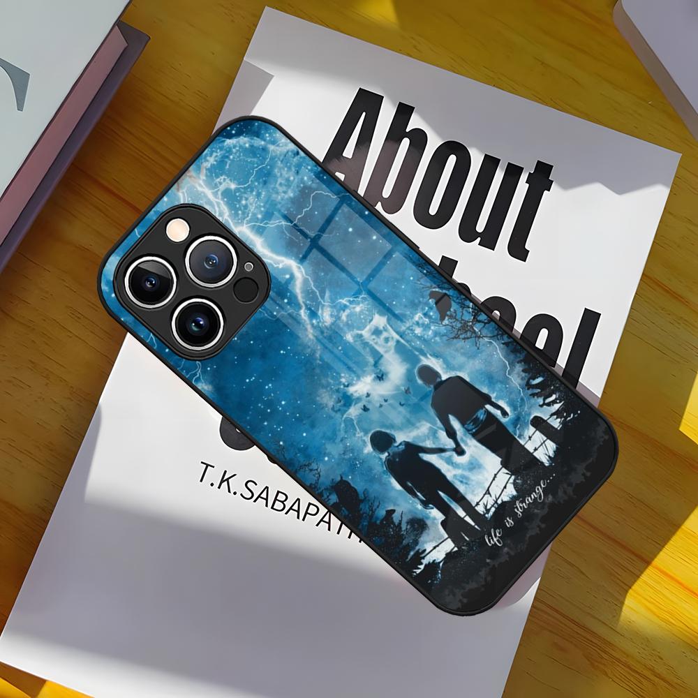 Чехол для телефона Caulfield Life Is Strange 2 Закаленное стекло Задняя крышка для iPhone 15 Pro Max 14 Pro 12 11 13 Mini X XR XS 8 7 Plus SE