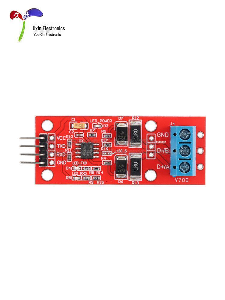 MCU TTL to RS485 Converter: Serial Port UART Level Adapter with Auto Flow Control