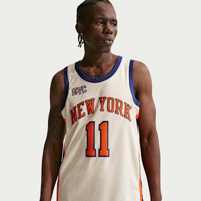Nike Jalen Brunson New York Knicks City Edition Men's Nike Nba Swingma