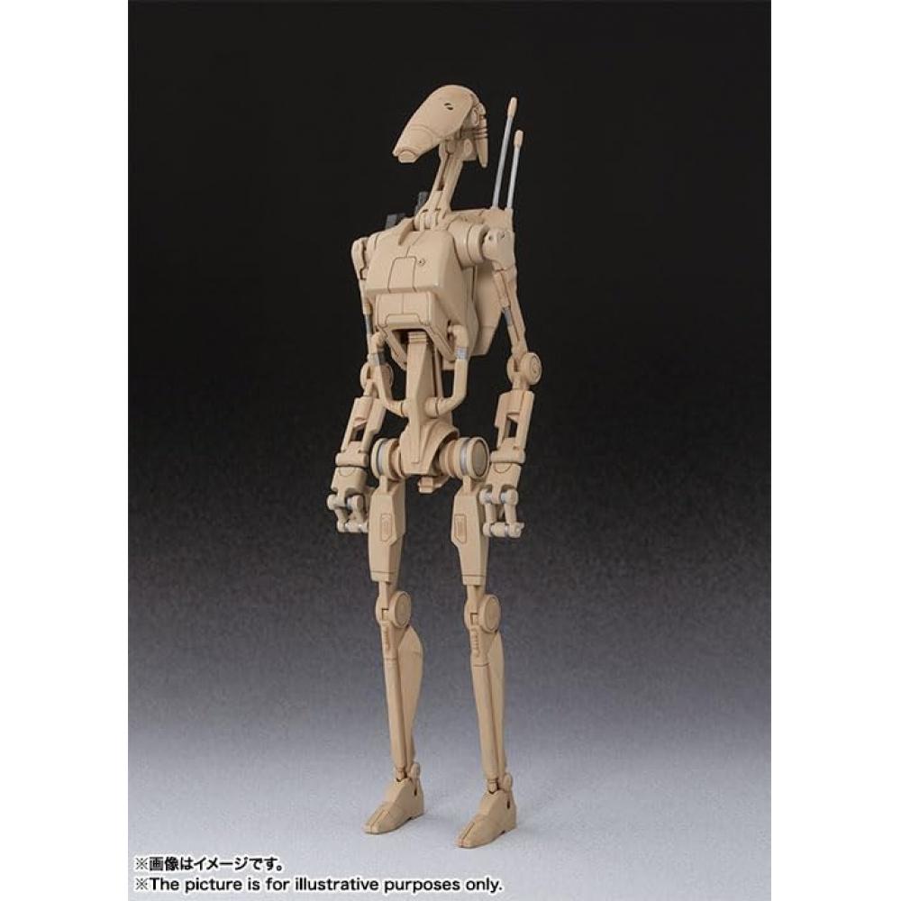 SHFiguarts ЗВЕЗДНЫЕ ВОЙНЫ Боевой дроид (версия для перепродажи) приблизительно. 155 мм окрашенная подвижная фигурка из АБС и ПВХ