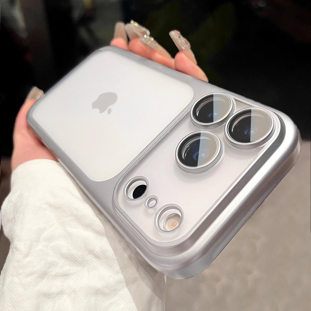 Официальный матовый полупрозрачный тонкий чехол Cosmic Orange для iPhone 17 Pro Max Air Series, бампер для 17 Pro