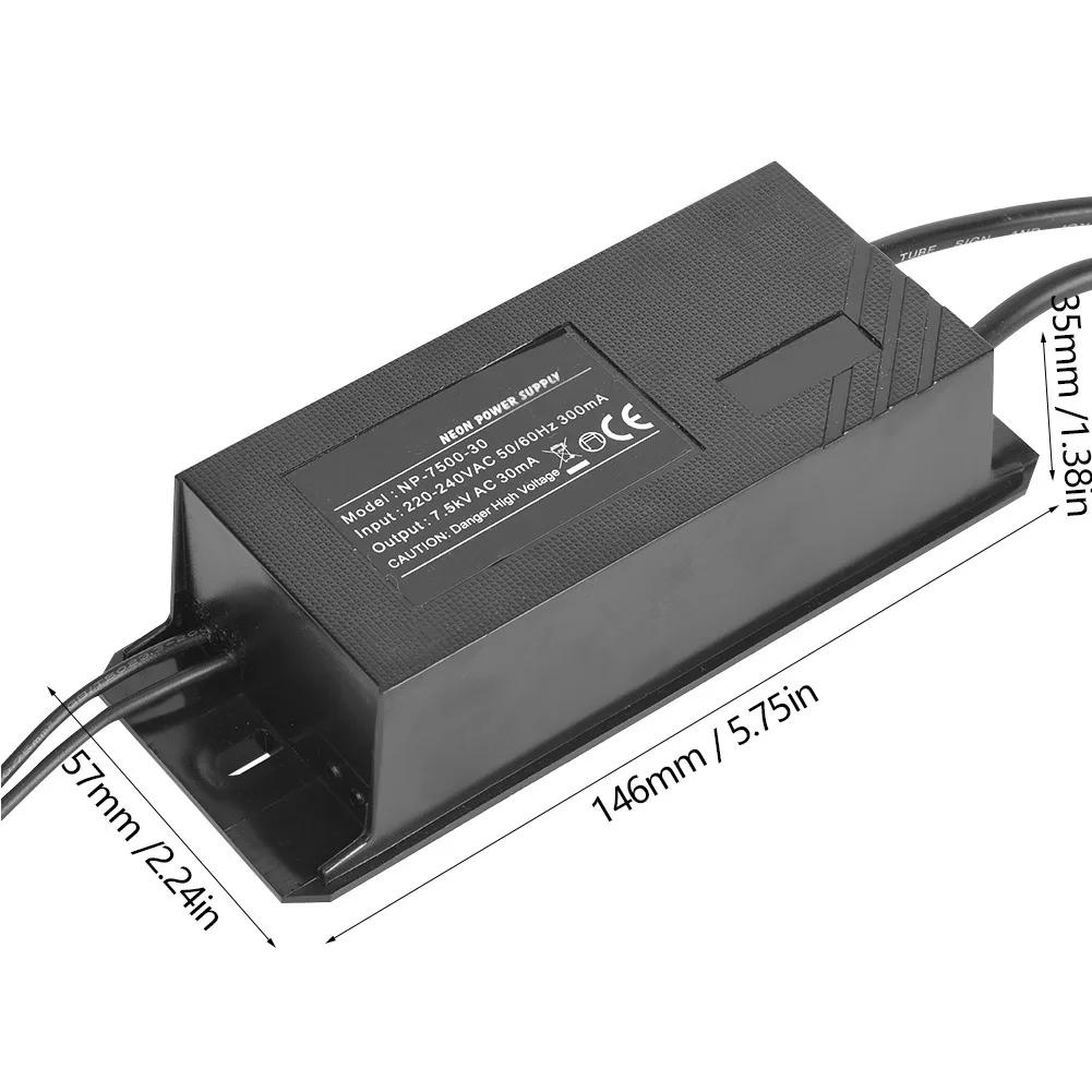7.5KV 30mA NP-7500-30 Neon Light Electronic Transformer Neon Sign Power Supply