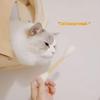 Креативная большая игрушка для кошек в форме ватной палочки с кошачьей мятой, гигантский когтеточка-грызак для котят, прочная веревка для чистки и стачивания зубов