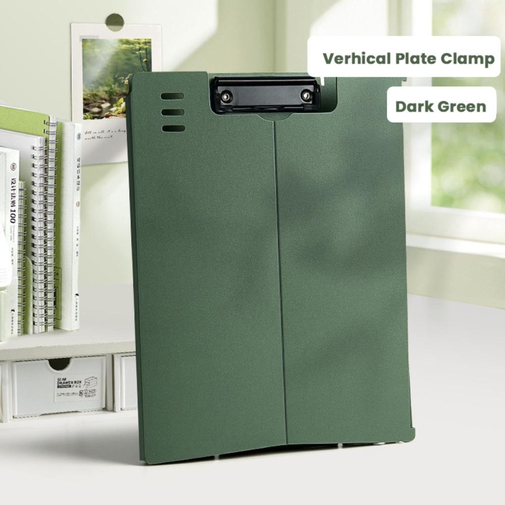 Dual-use Verhical Plate Clamp Multifunction Clipboard Multifunctional A4 File Folder School Office
